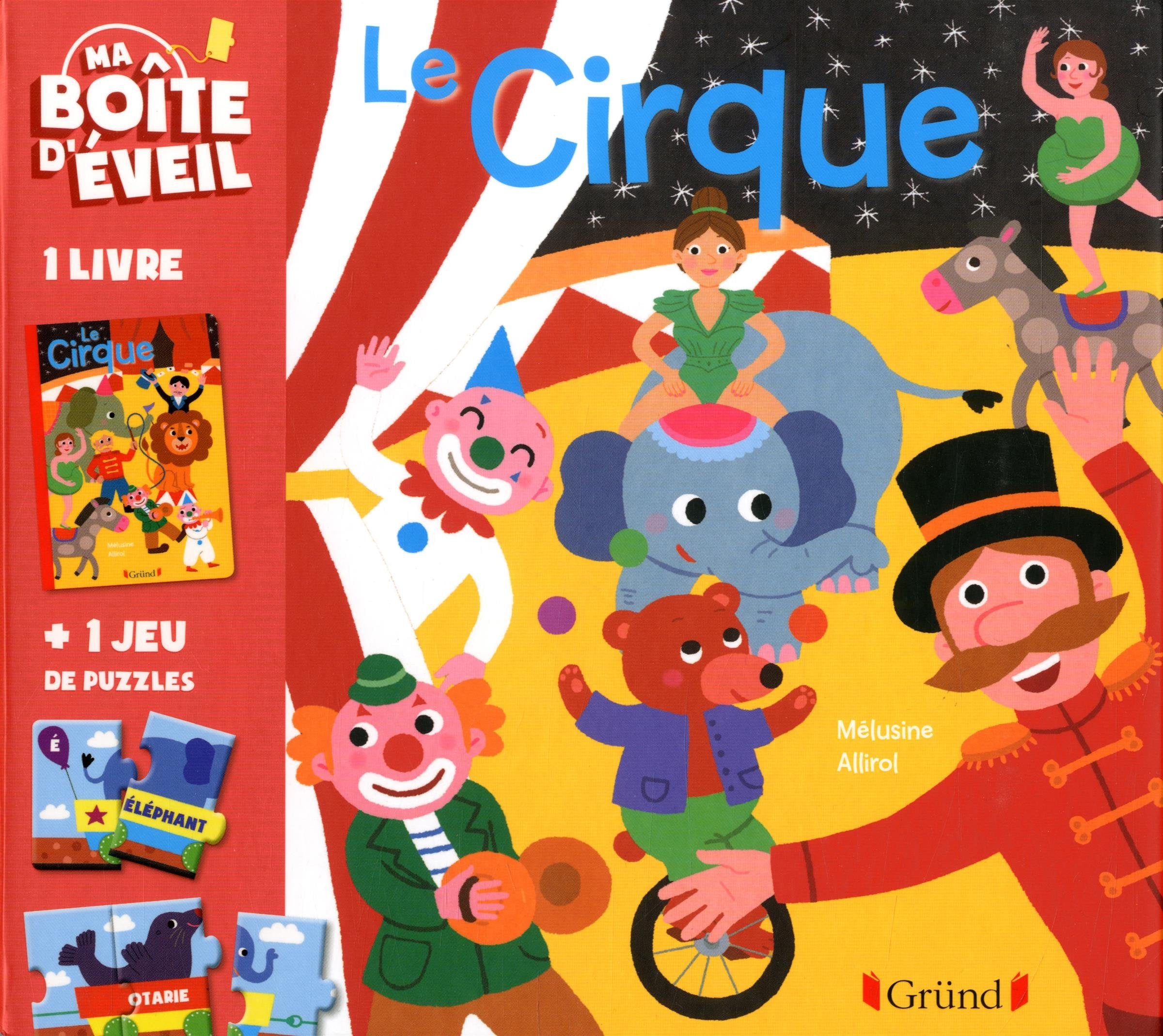 Ma boite d'éveil : Le cirque book