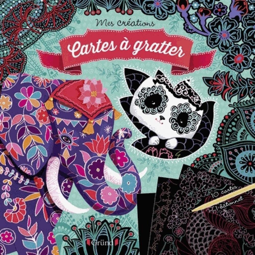 Cartes à gratter - Animaux du monde Non-fiction