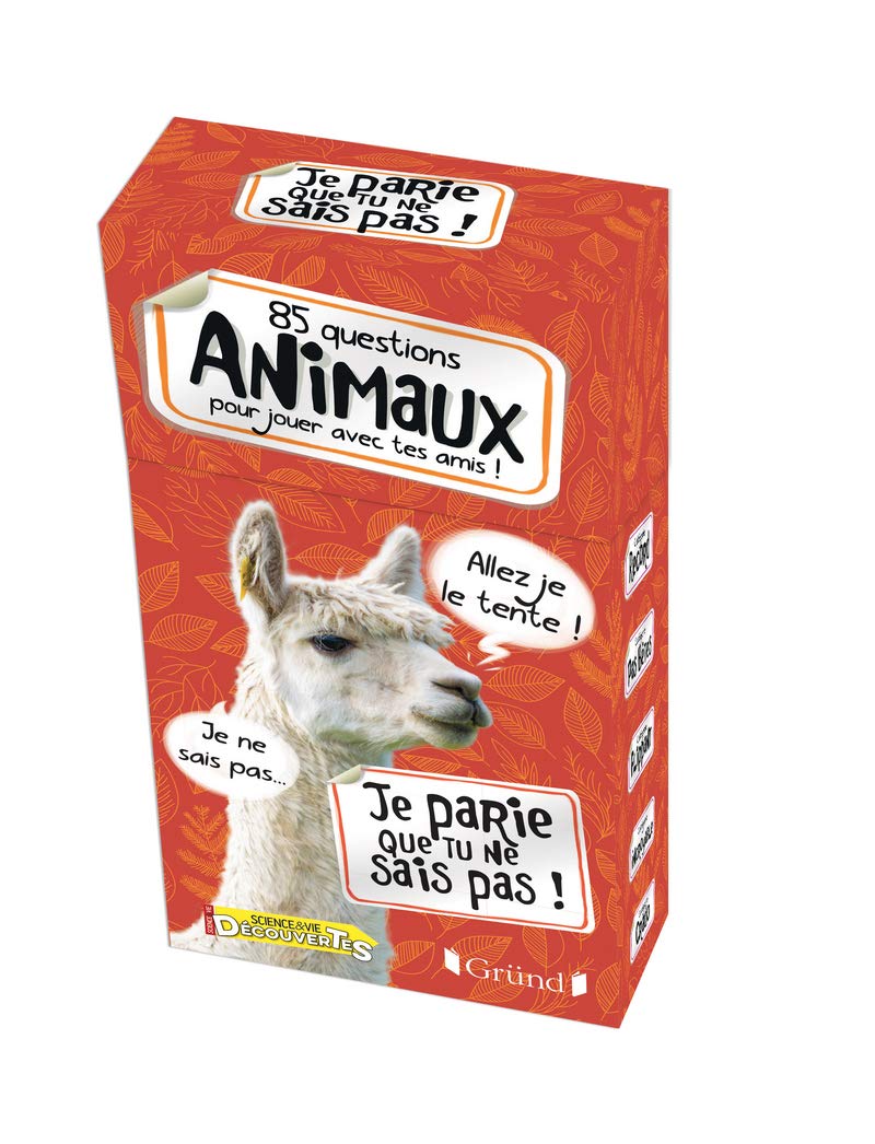 Je parie que tu ne sais pas ! 85 animaux pour jouer avec tes amis ! Leisure, Home & Garden