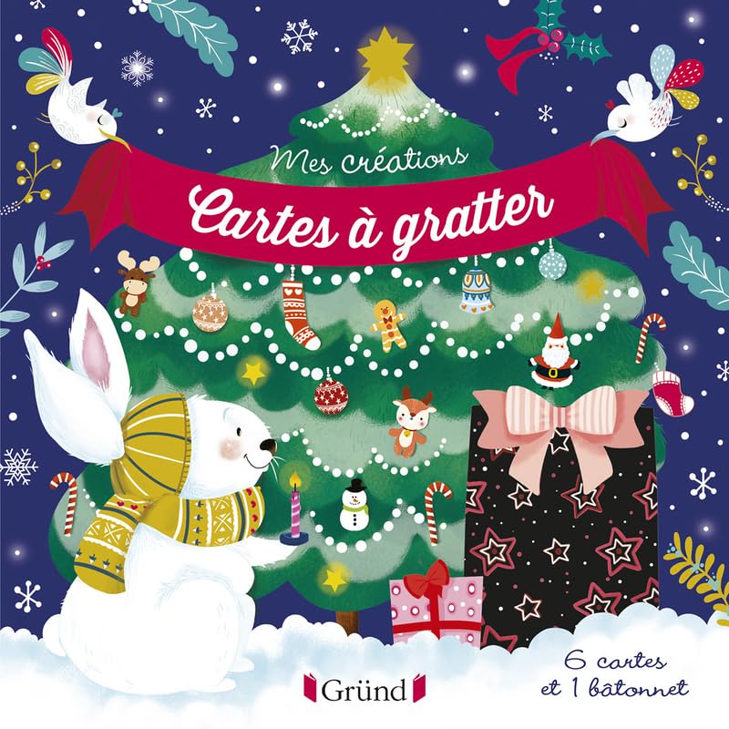 Cartes à gratter - Noël book