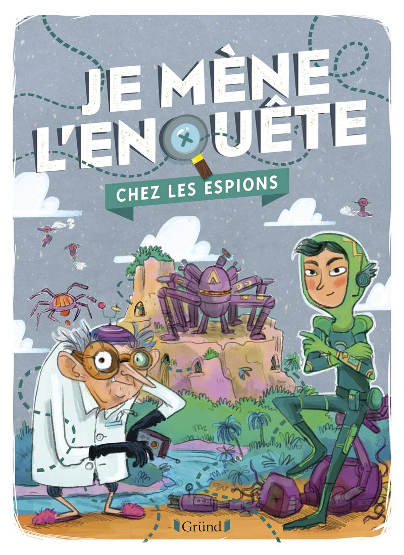 Je mène l'enquête chez les espions – Album-jeu avec des énigmes à résoudre – À partir de 7 ans Tiptoi & Games