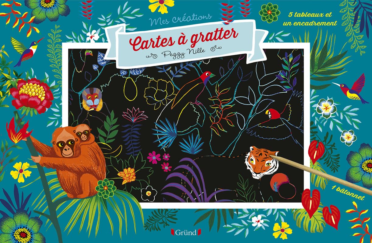 Cartes à gratter - Forêts enchantées Non-fiction