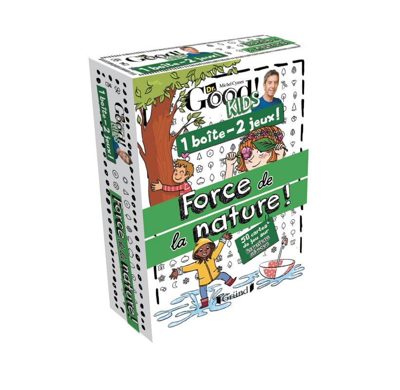 1 boîte 2 jeux – Force de la nature ! – Jeu de cartes avec Michel Cymes – À partir de 6 ans book