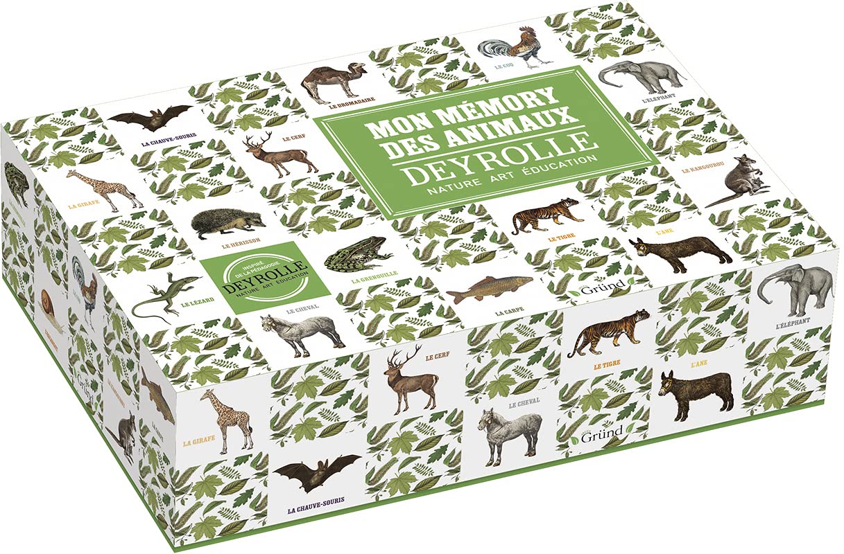 Mon memory des animaux Deyrolle: Nature, art, éducation Tiptoi & Games