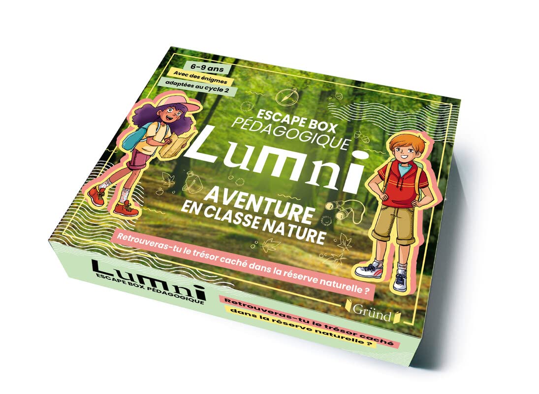 Escape box pédagogique Lumni – Aventure en classe nature – Jeu de société jeunesse - À partir de 6 ans book