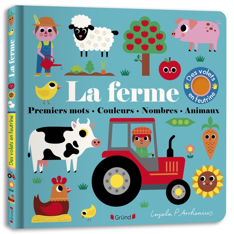 La ferme: Premiers mots, couleurs, nombres, animaux Non-fiction