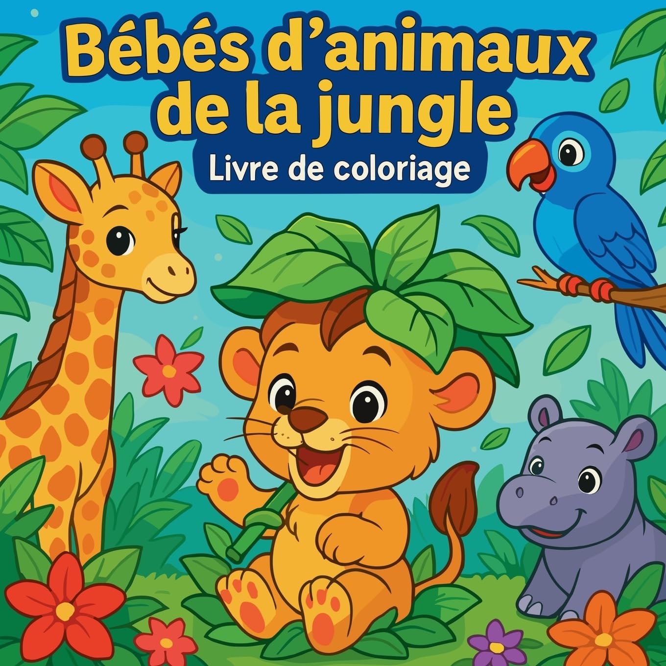 Bébés d'animaux de la Jungle - Livre de coloriage Tiptoi & Games