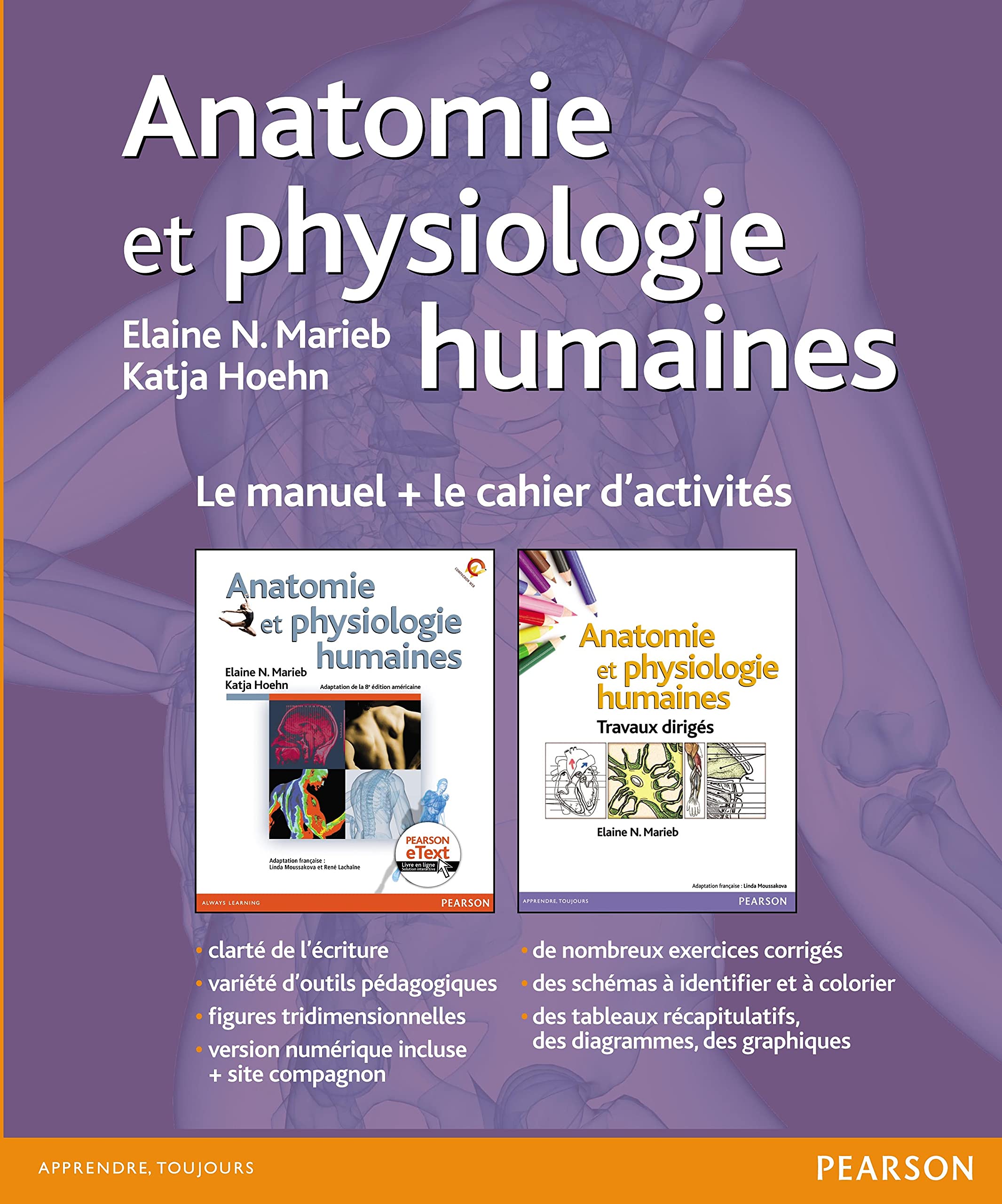 COFFRET ANATOMIE ET PHYSIOLOGIE HUMAINES 8E ED AVEC ETEXT ENRICHI+ TD ANATOMIE HUMAINE ET PHYSIOLOGI book