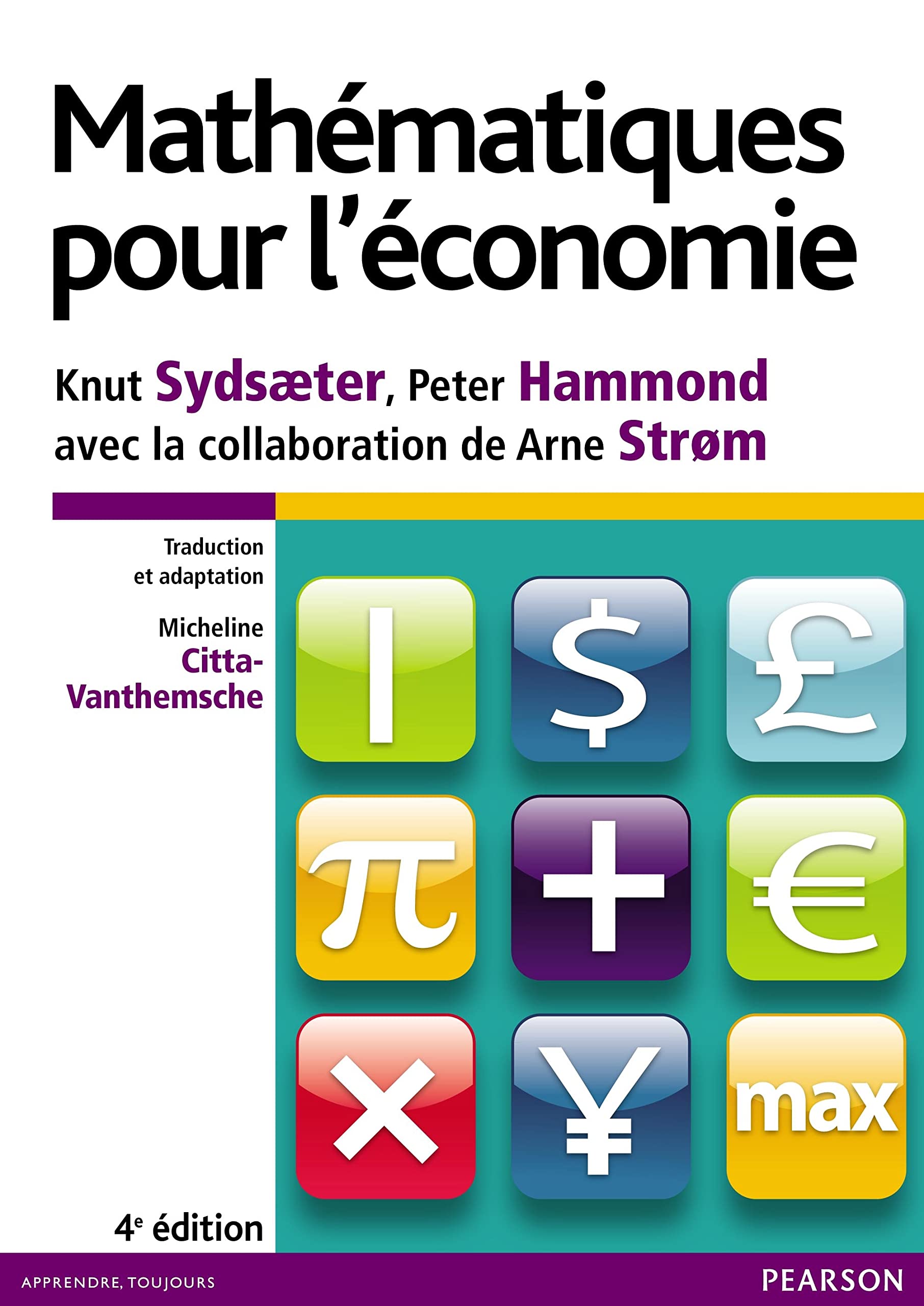 MATHEMATIQUES POUR L'ECONOMIE book