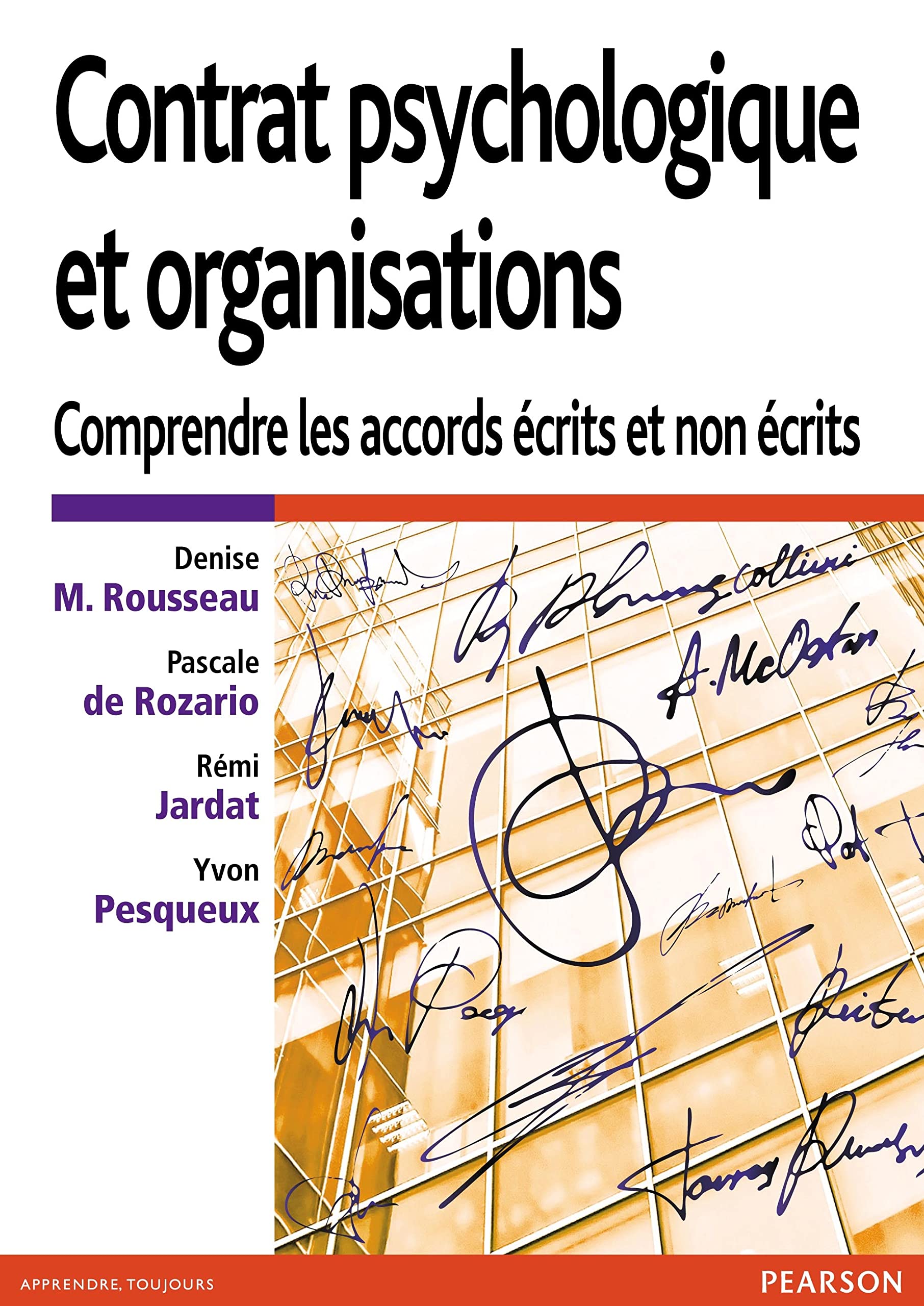 CONTRAT PSYCHOLOGIQUE ET ORGANISATIONS book