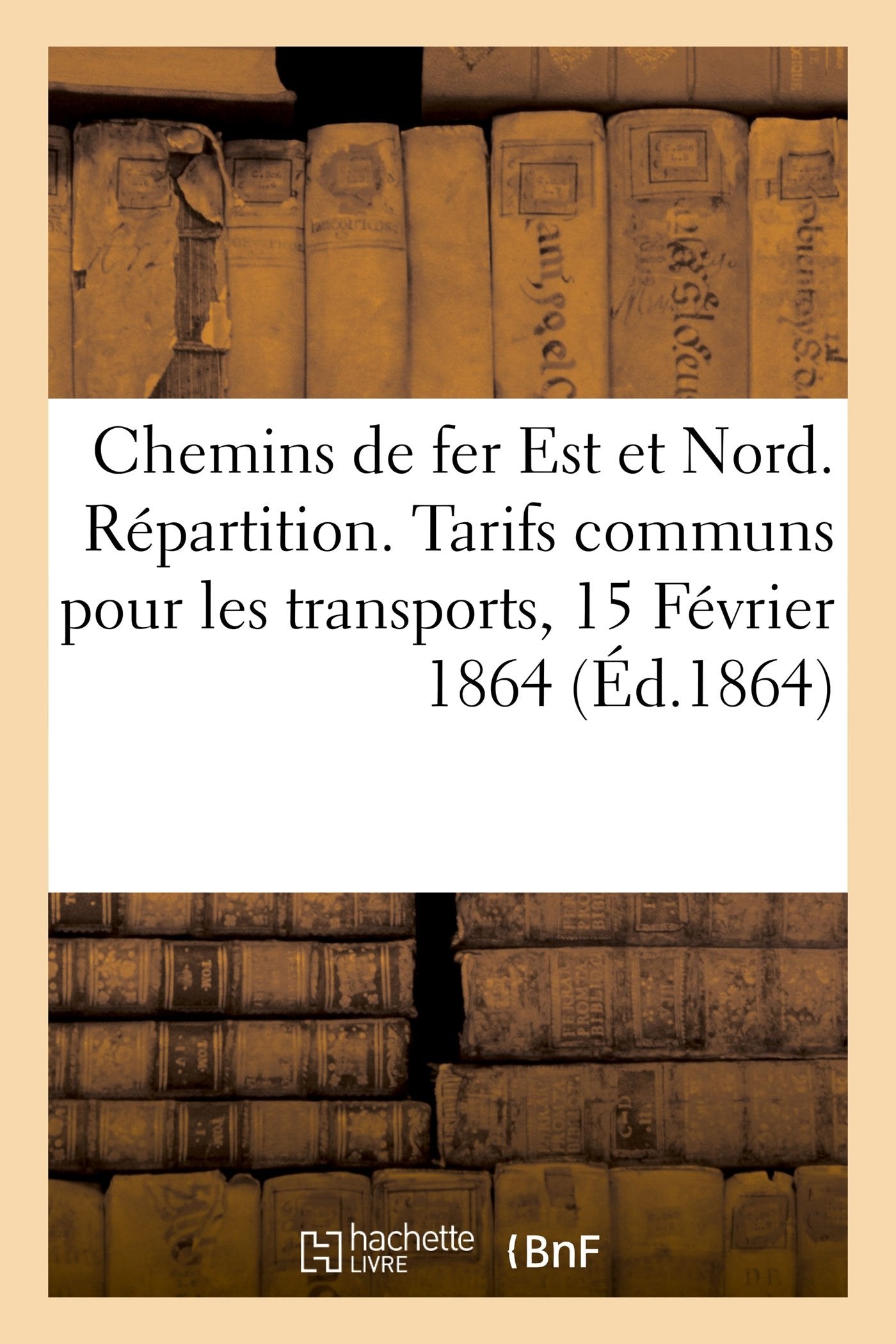 Chemins de fer de l'Est et du Nord. Répartition book