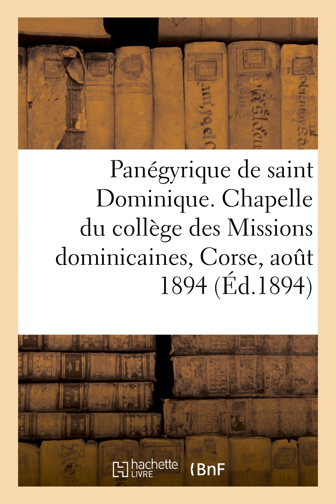 Panégyrique de saint Dominique book