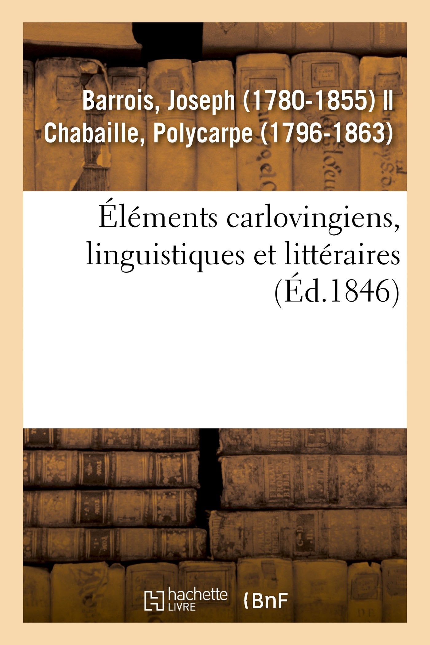 Éléments carlovingiens, linguistiques et littéraires book