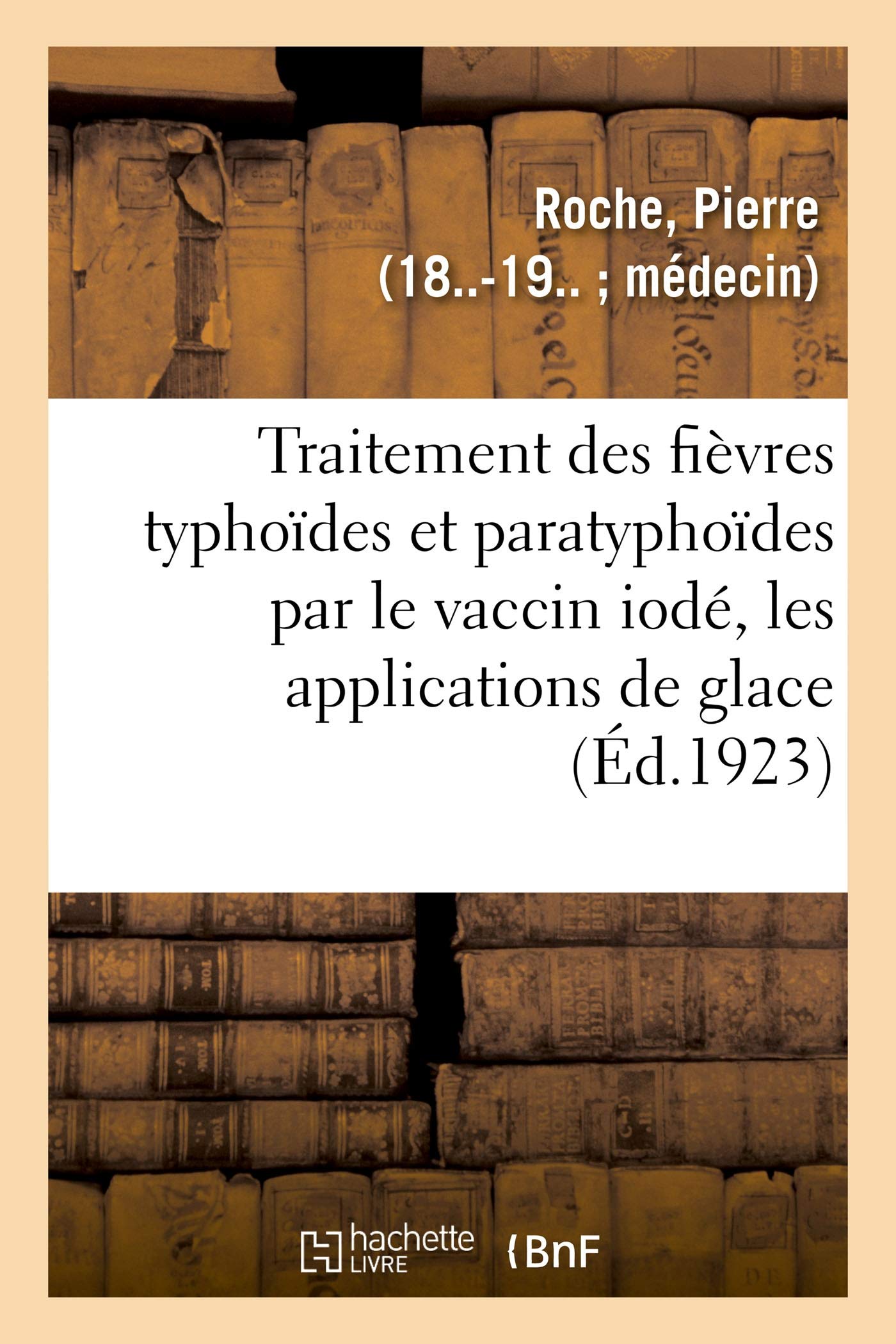 Traitement des fièvres typhoïdes et paratyphoïdes par le vaccin iodé, les applications de glace book