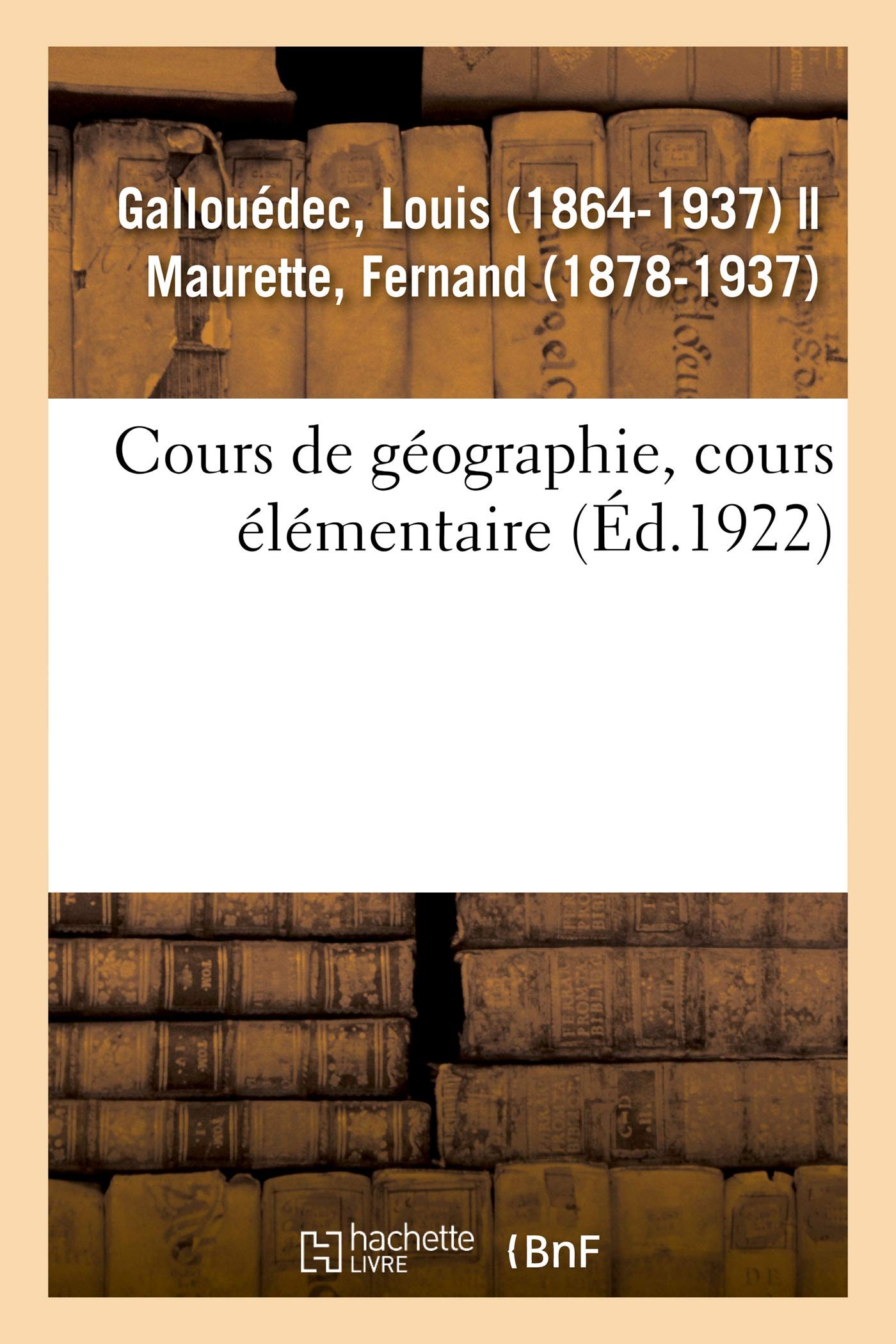 Cours de géographie, rédigé conformément aux programmes de l'enseignement primaire book