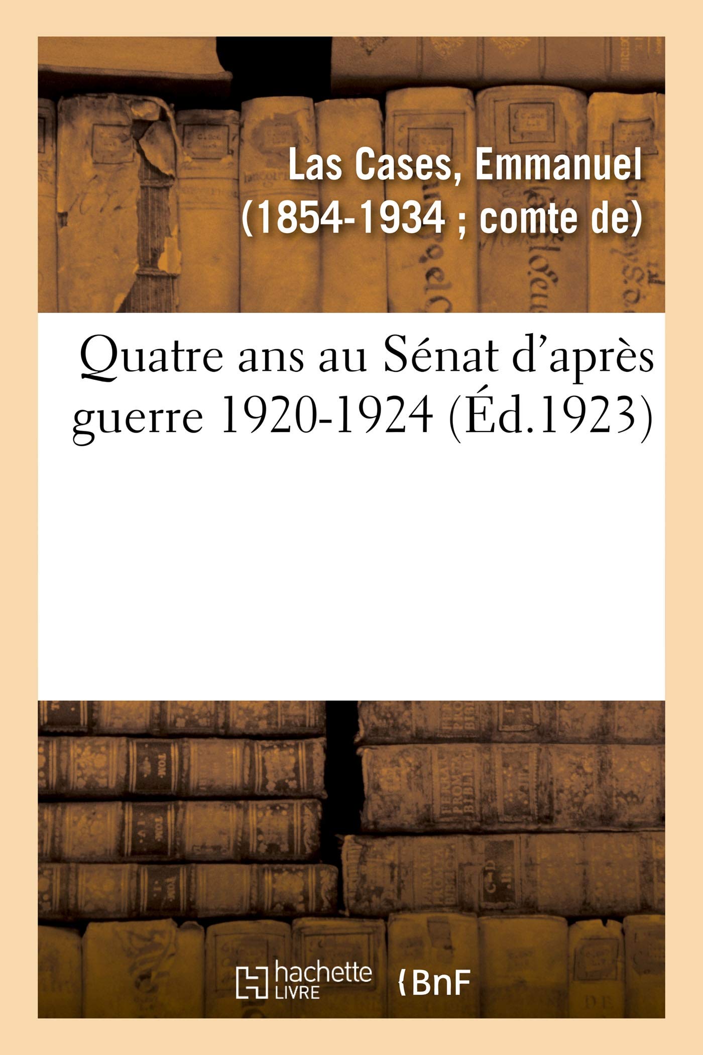 Quatre ans au Sénat d'après guerre 1920-1924 book