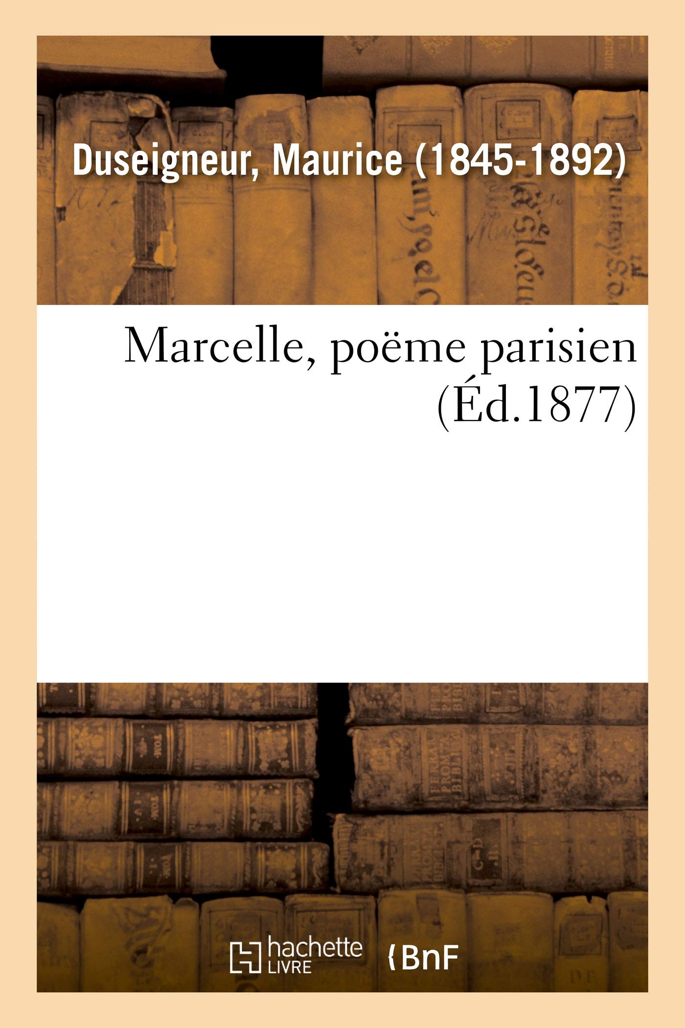 Marcelle, poëme parisien book