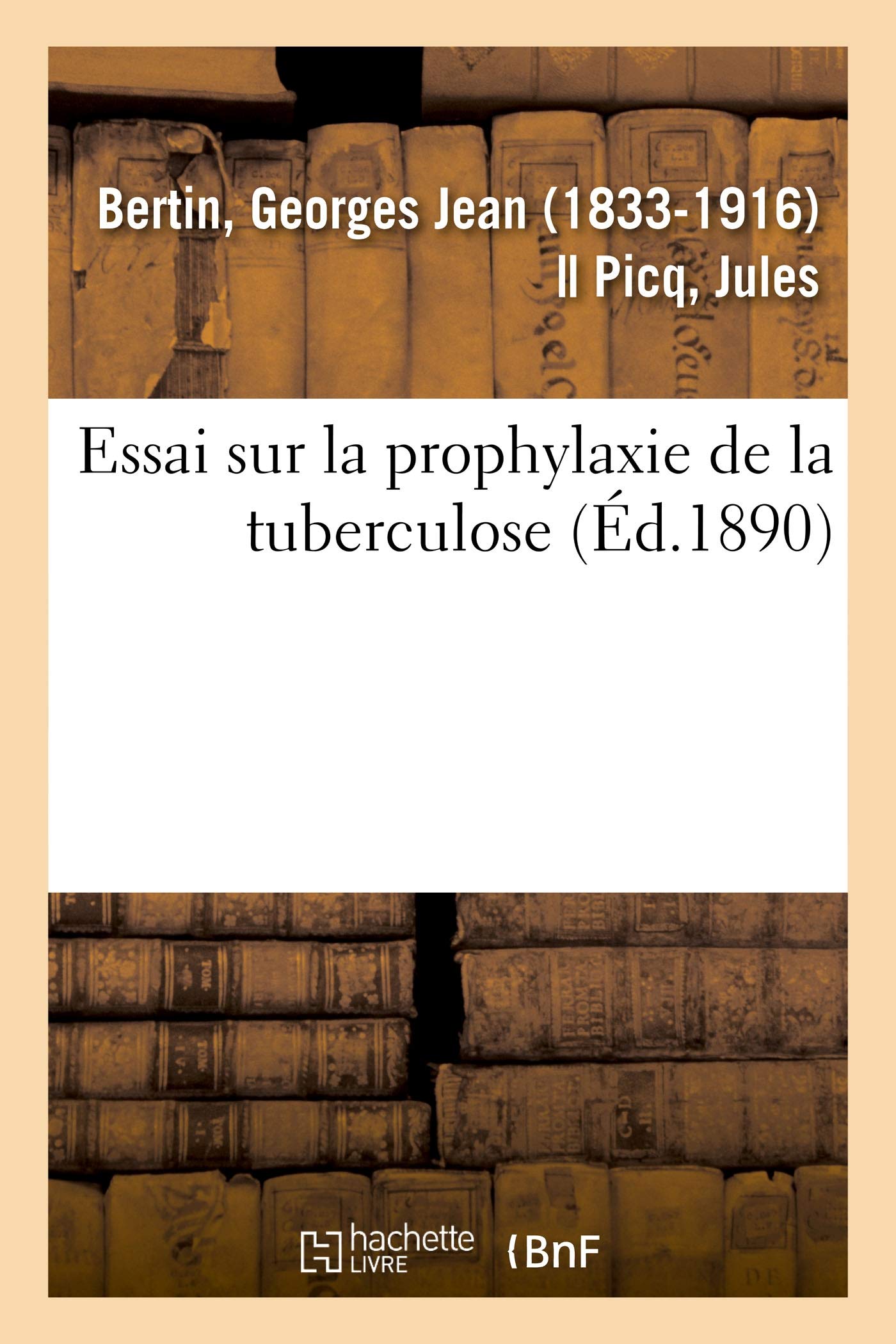 Essai sur la prophylaxie de la tuberculose book