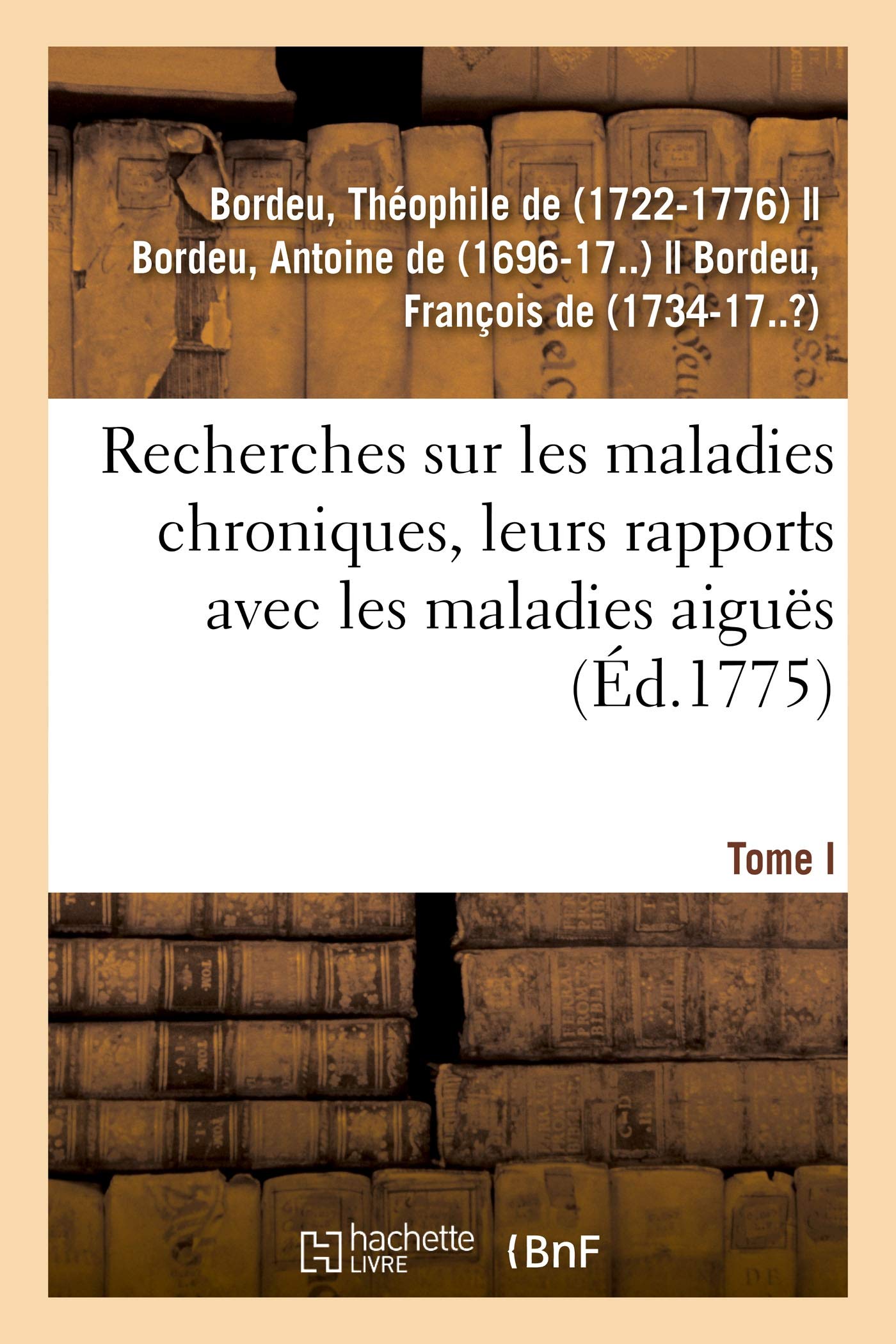 Recherches sur les maladies chroniques, leurs rapports avec les maladies aiguës book