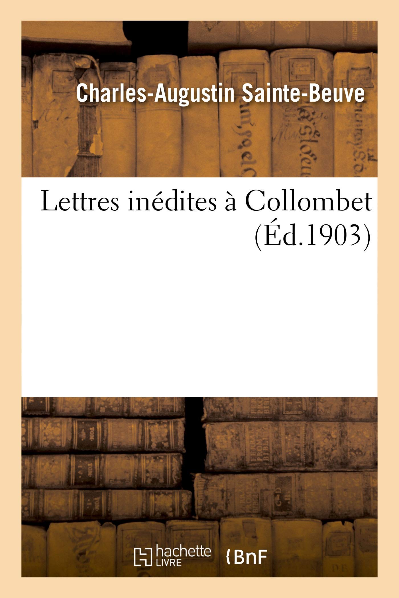Lettres inédites à Collombet book