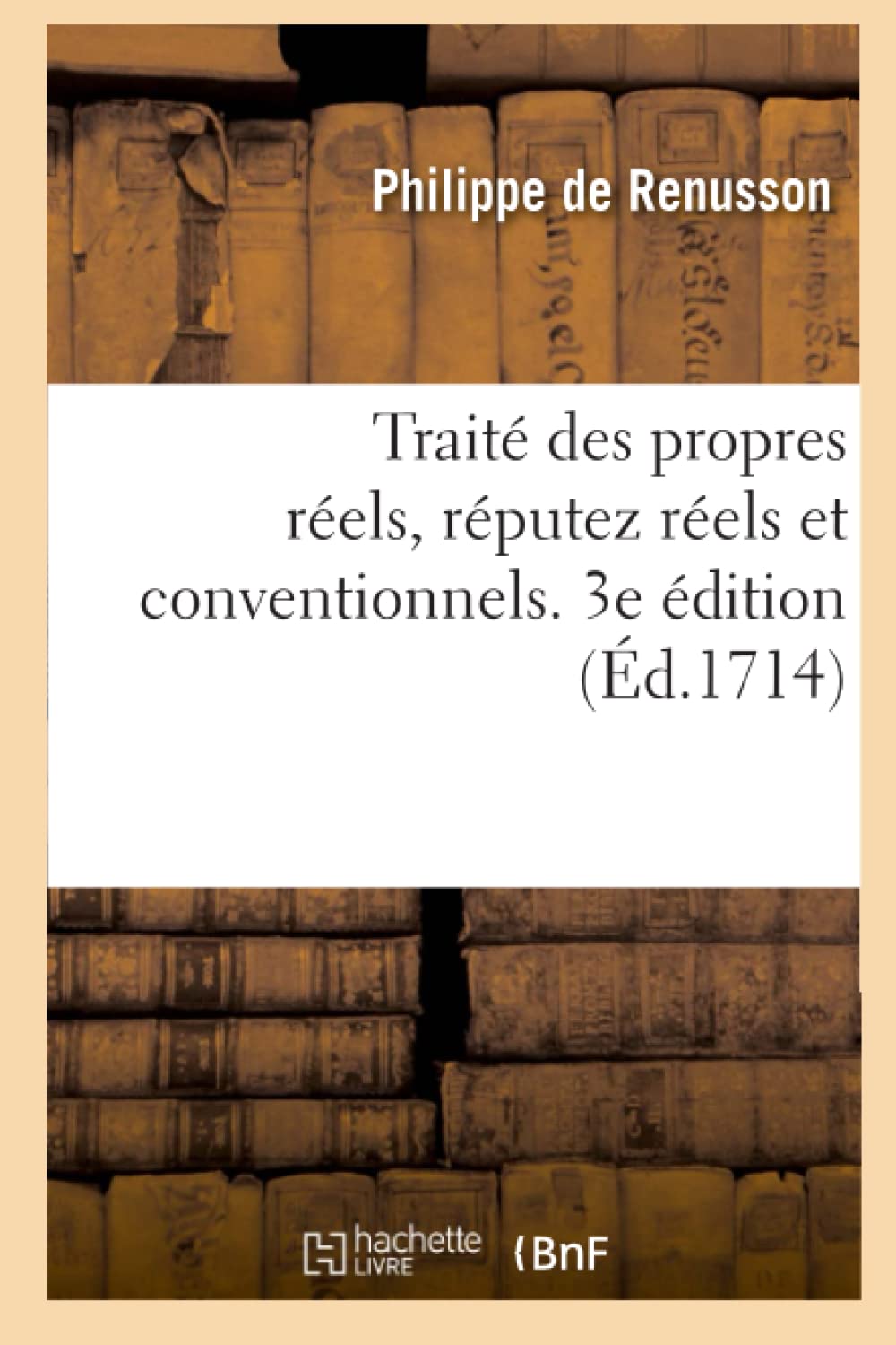 Traité des propres réels, réputez réels et conventionnels book