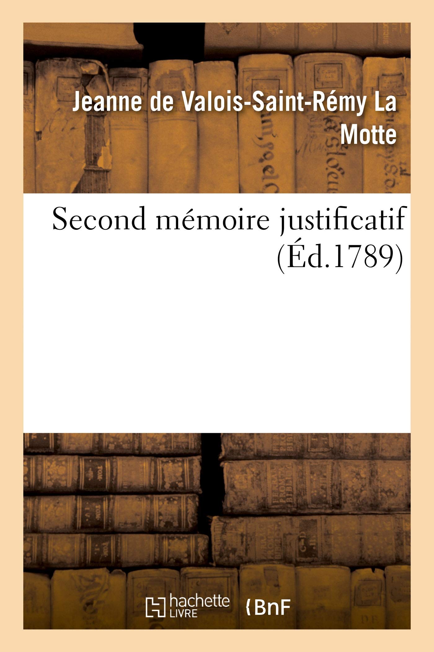 Second mémoire justificatif book