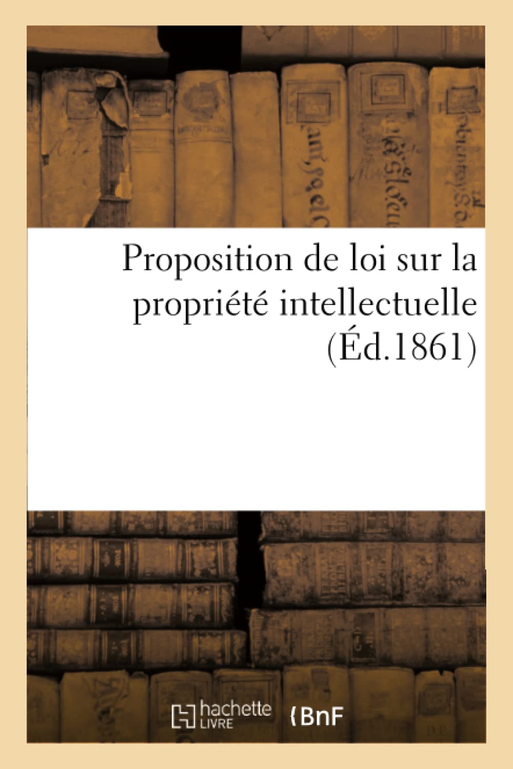 Proposition de loi sur la propriété intellectuelle book