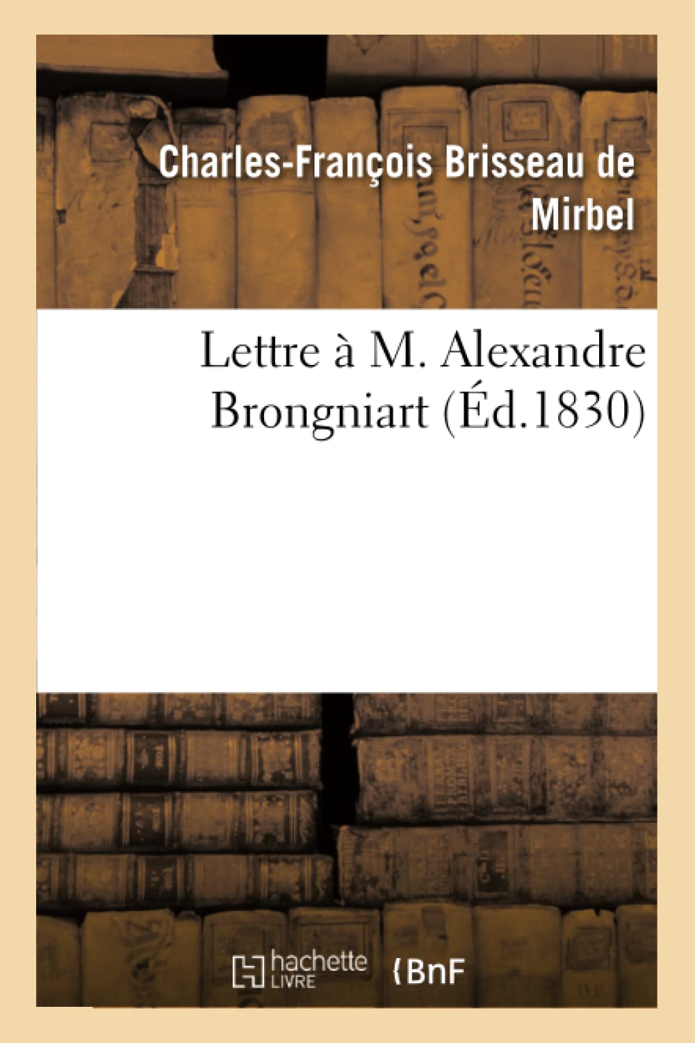 Lettre à M. Alexandre Brongniart book