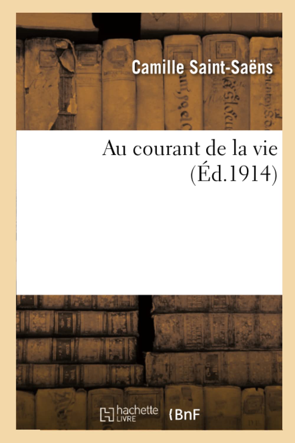 Au courant de la vie book