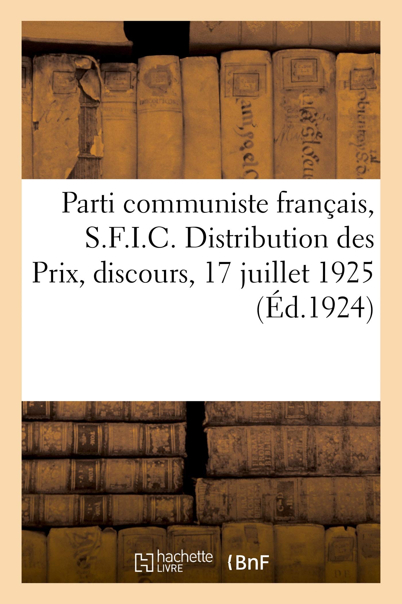 Parti communiste français, S.F.I.C. book
