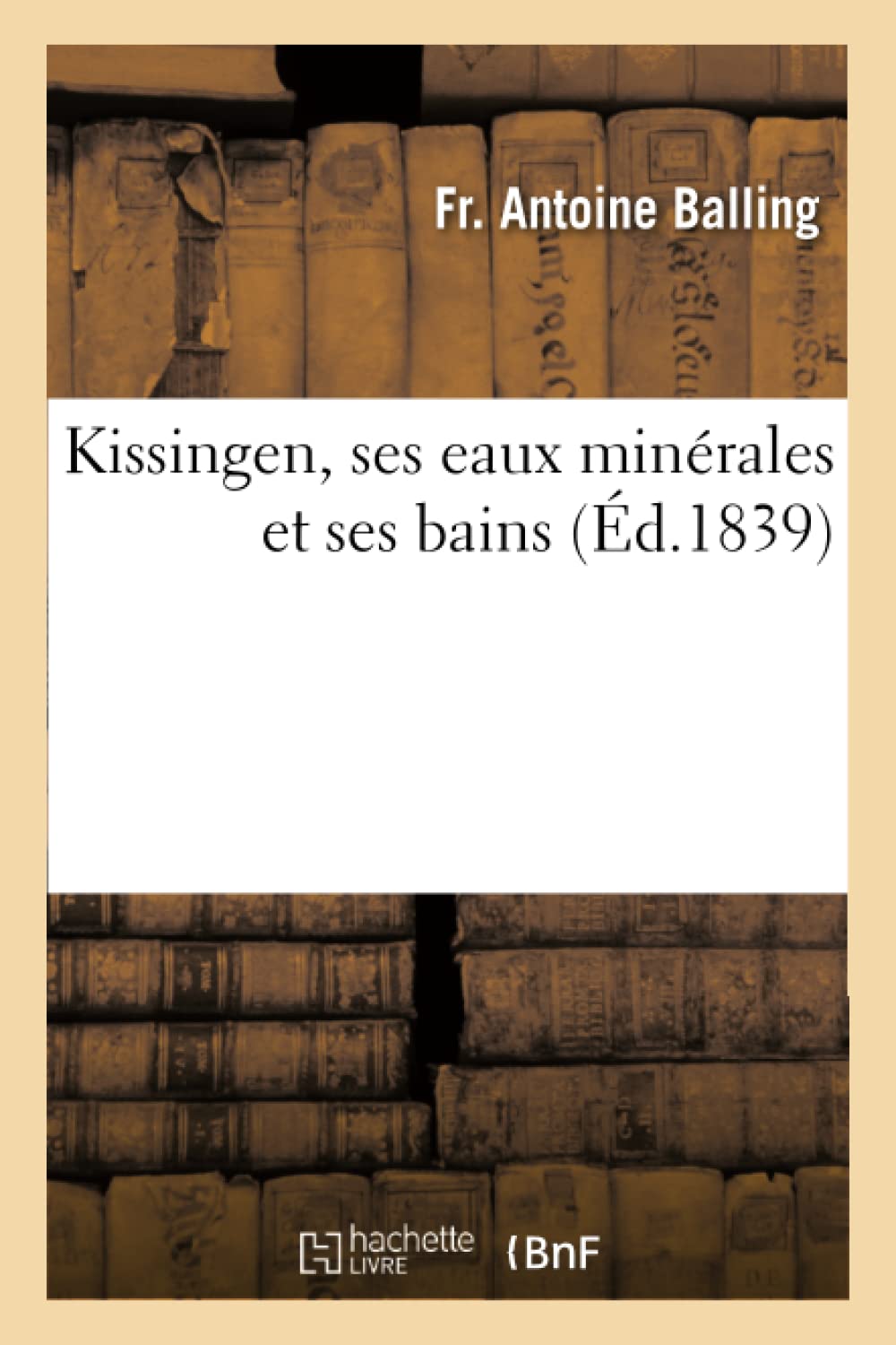 Kissingen, ses eaux minérales et ses bains book