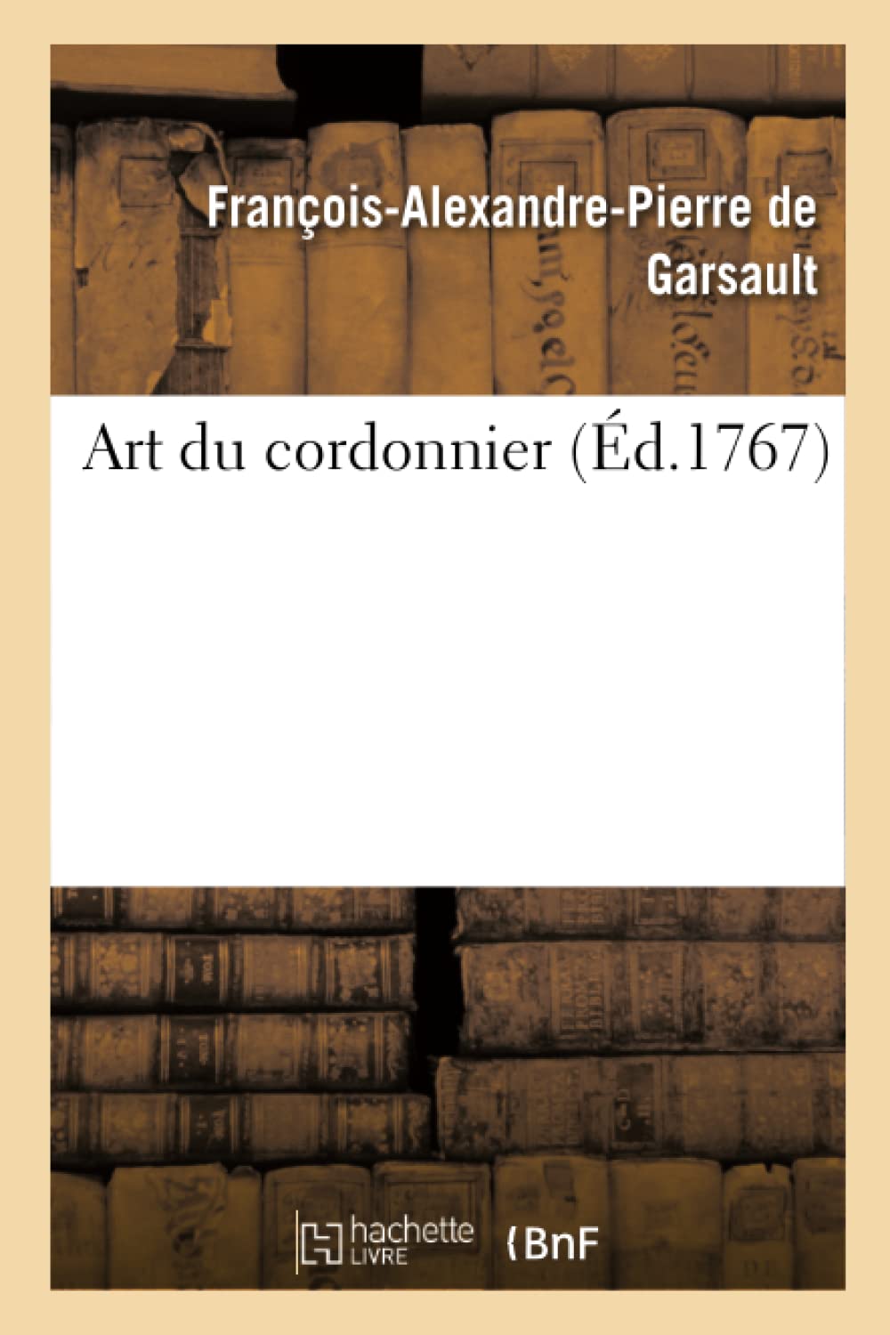 Art du cordonnier book