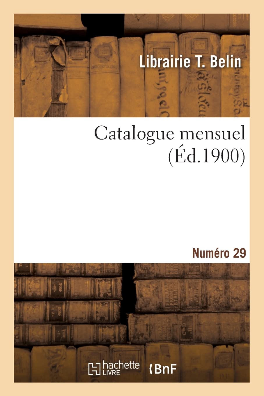 Catalogue mensuel (Éd.1900) book