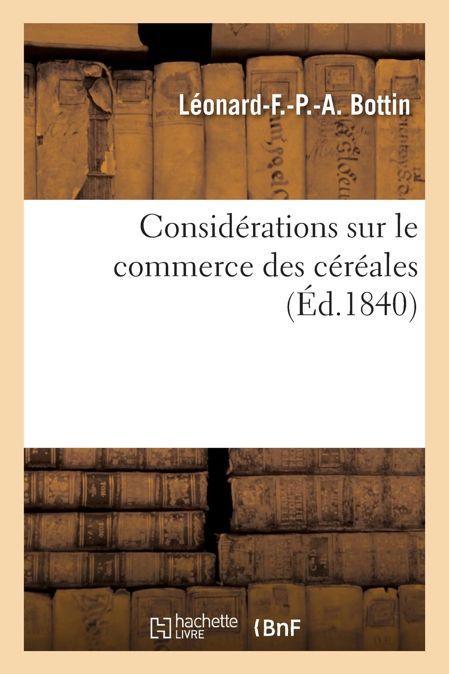 Considérations sur le commerce des céréales book