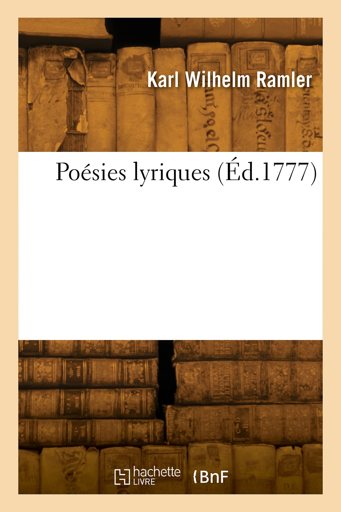 Poésies lyriques (Éd.1777) book