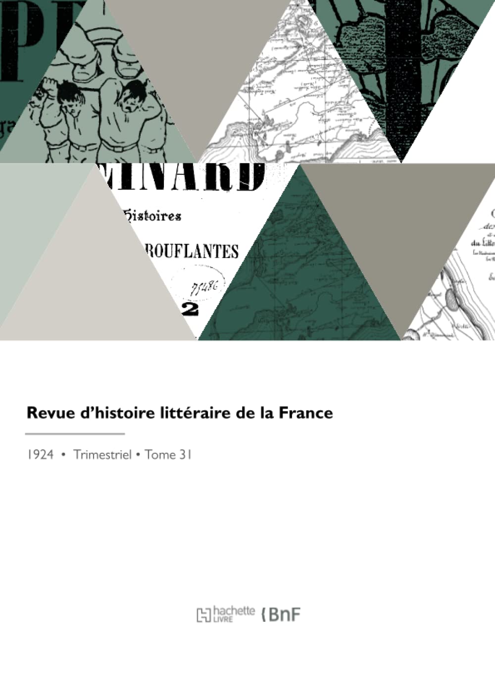 Revue d'histoire littéraire de la France book