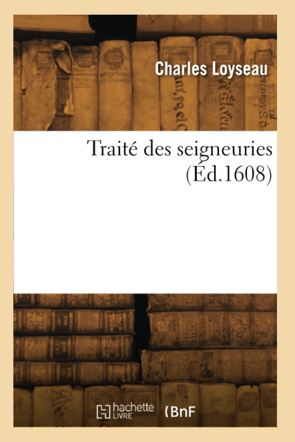 Traité des seigneuries Law