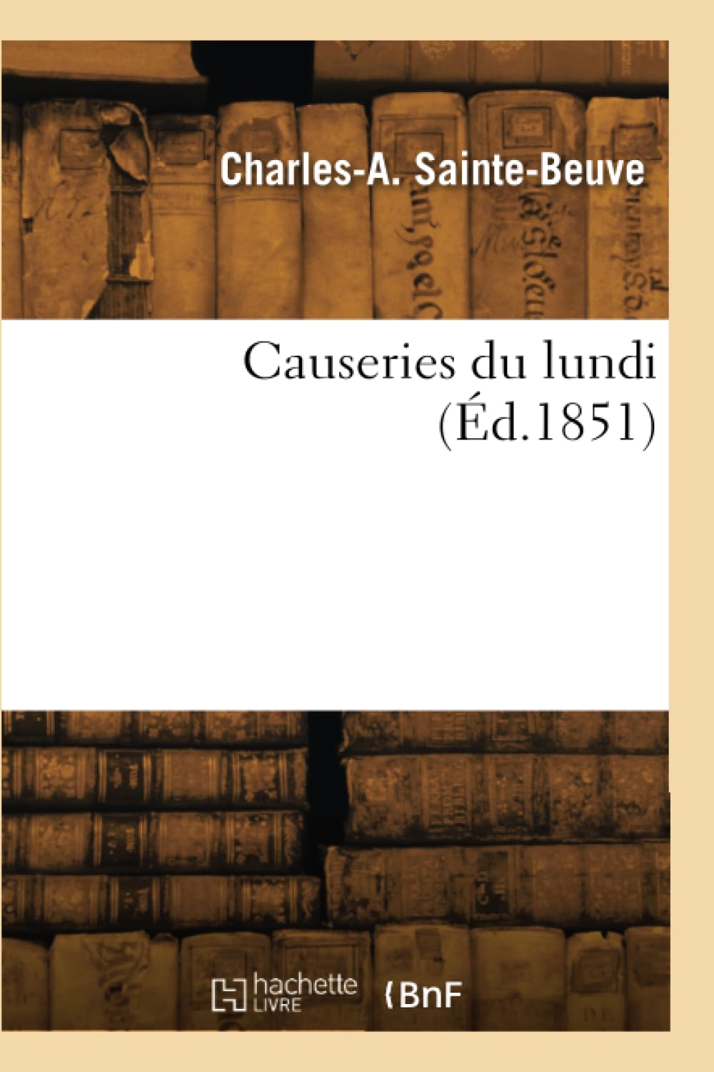 Causeries du lundi. Tome VIII book