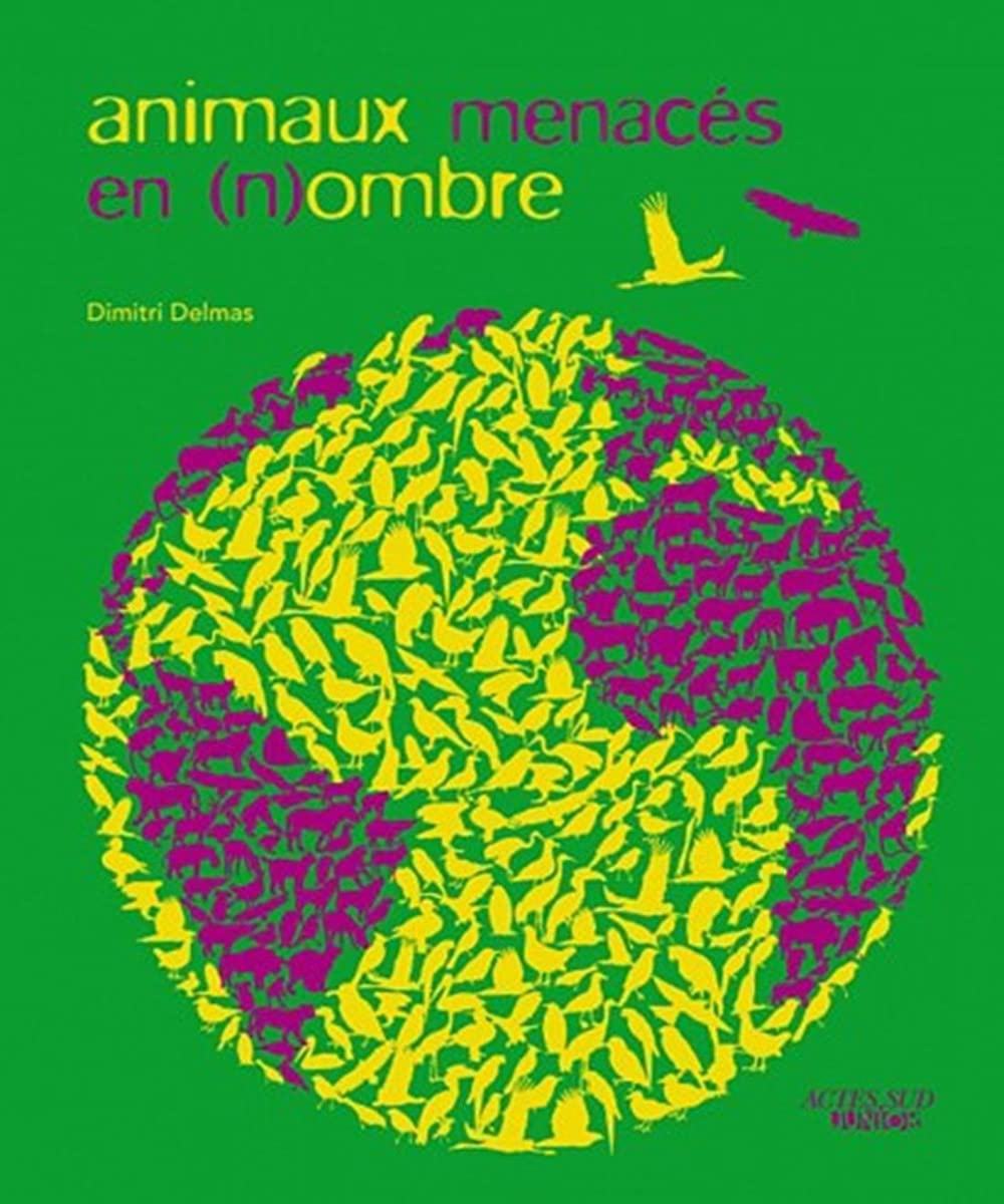 Animaux menacés en nombre book
