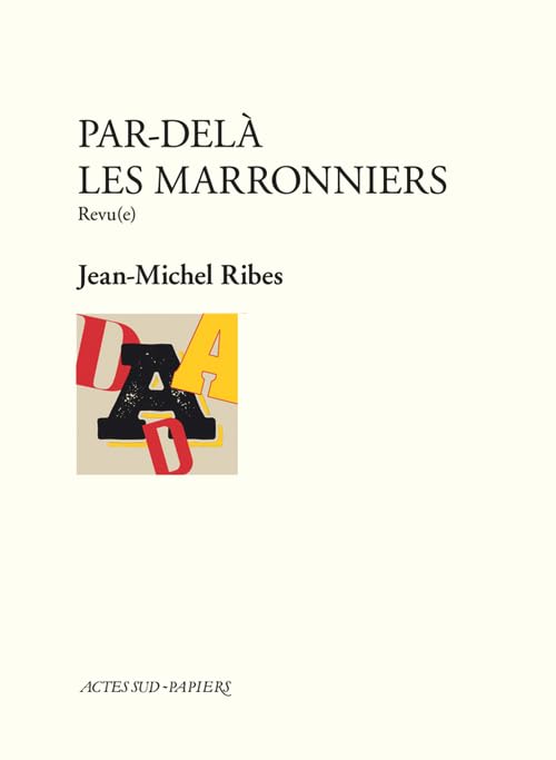 Par-delà les marronniers: Revu(e) book