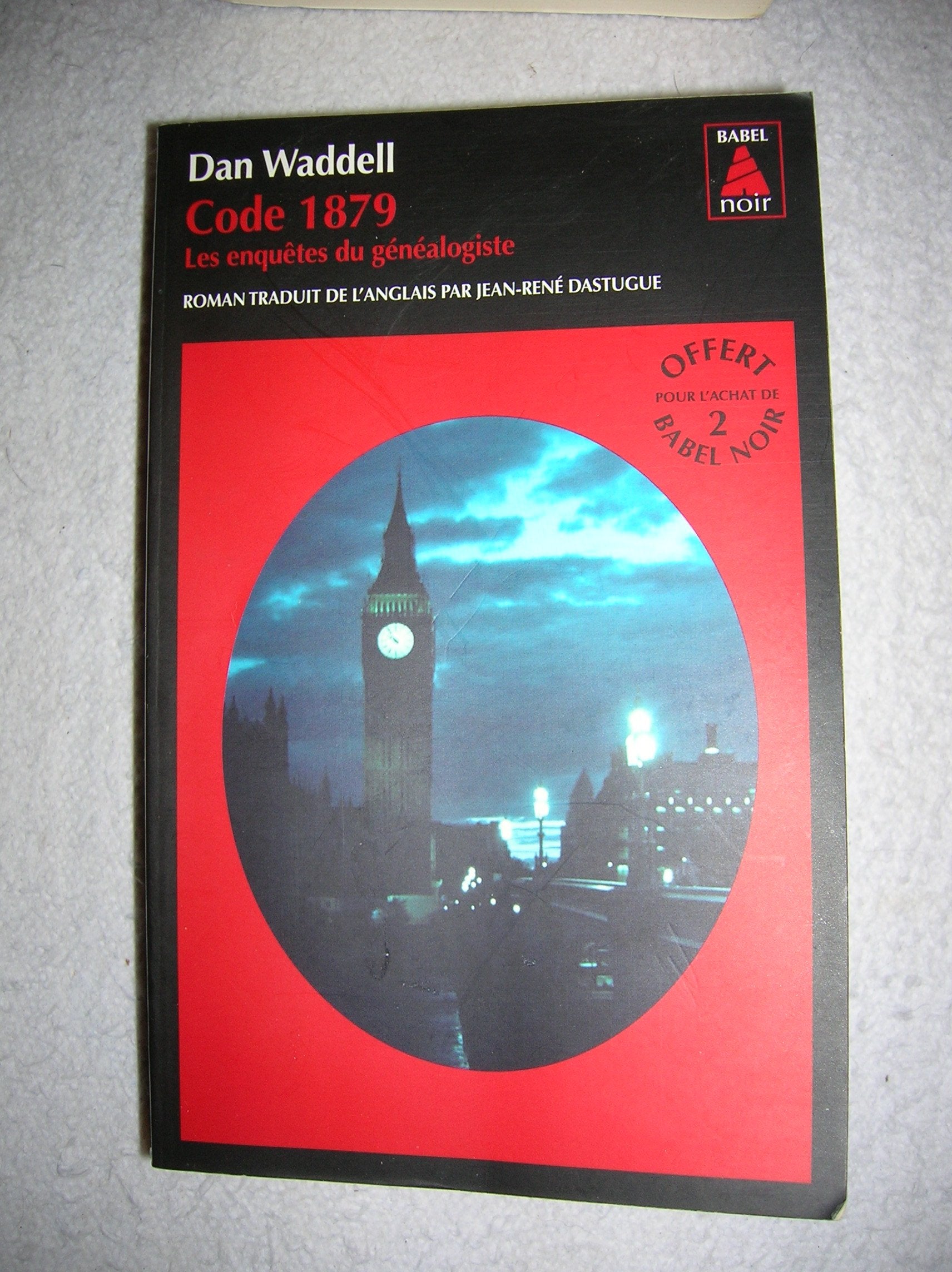 op babel noir-gratuit 2-code 1879 de dan waddell-01/17 book