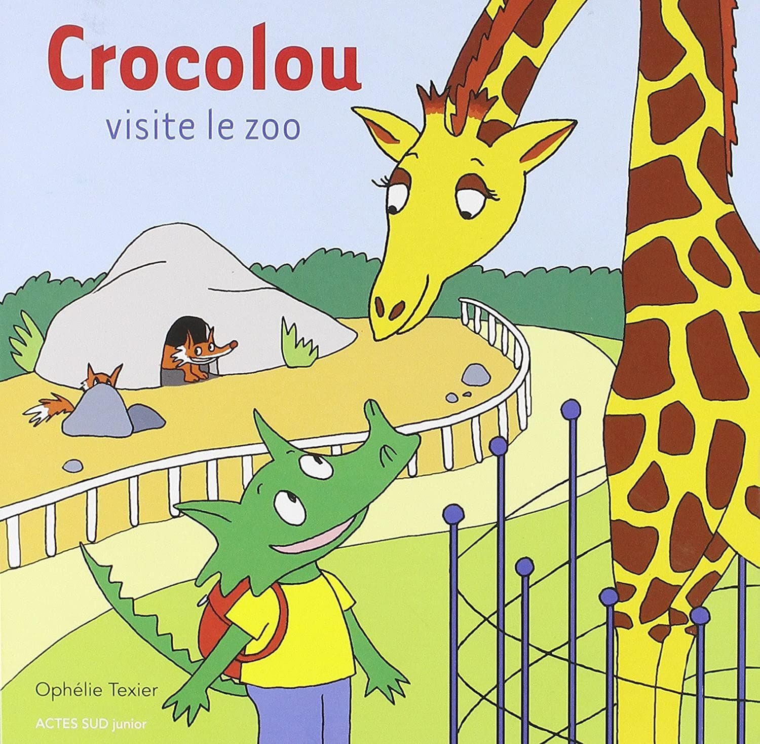 Crocolou visite le zoo Children's books