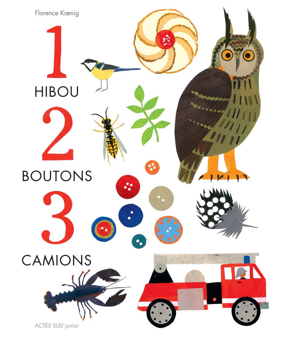 Un hibou, deux boutons, trois camions !: 29 collections en comptines Children's books