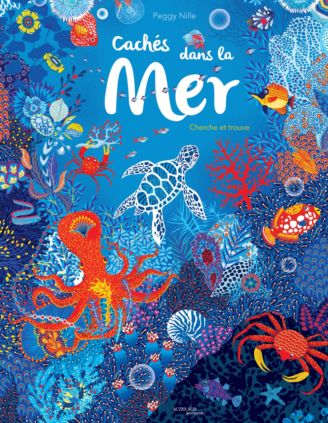 Cachés dans la mer: Cherche et trouve Children's books