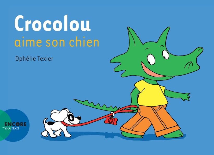 Crocolou aime son chien Children's books