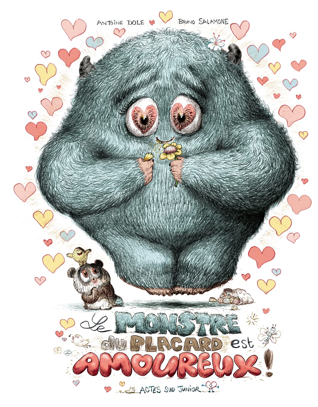 Le monstre du placard est amoureux Children's books