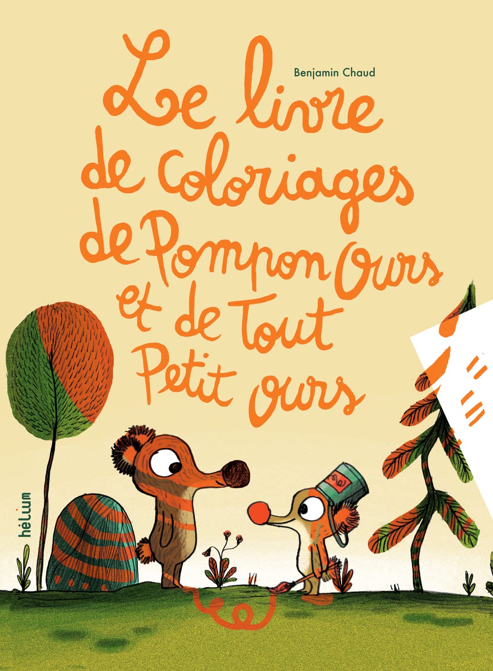 Le livre de coloriages de Pompon ours et Tout petit ours book