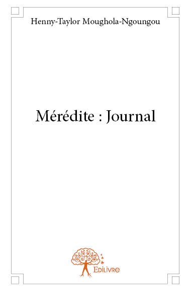 Mérédite : journal book