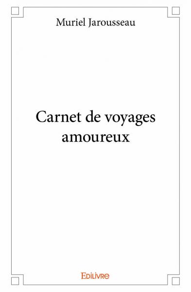 Carnet de voyages amoureux book