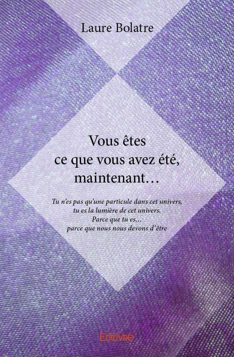 Vous êtes ce que vous avez été, maintenant... book